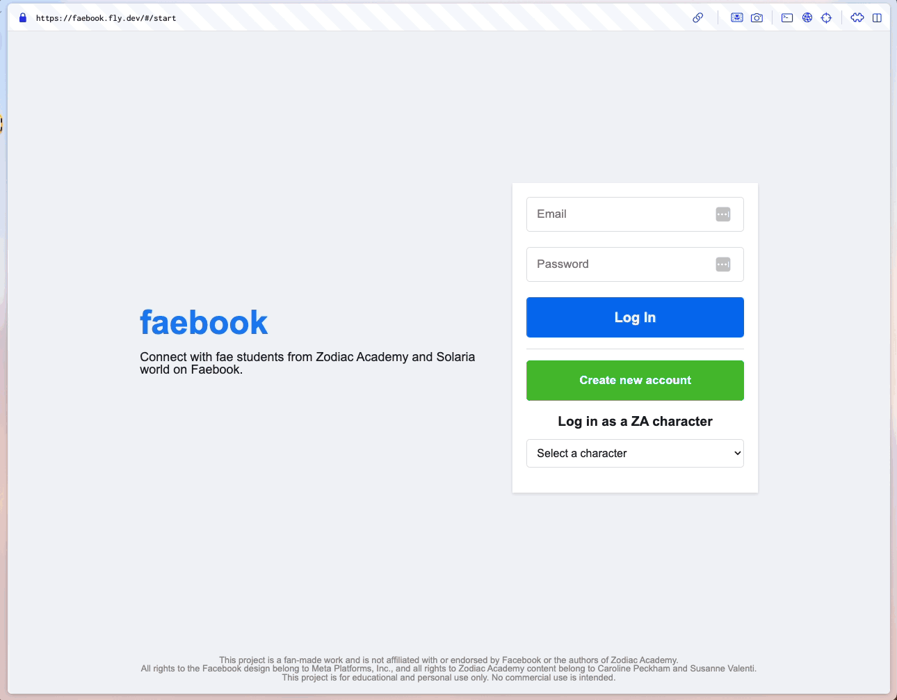 Faebook Preview